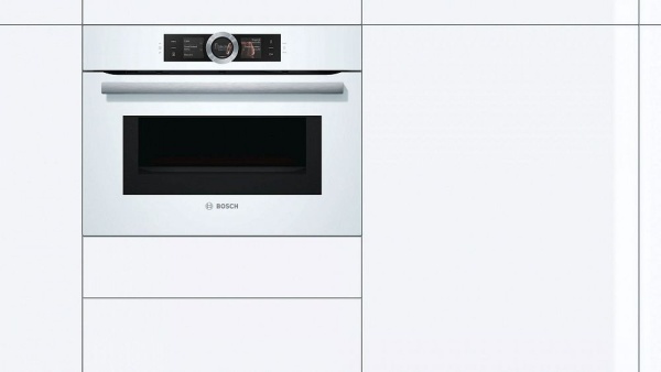 Электрический духовой шкаф BOSCH CMG 6764W1 купить с доставкой по Москве и Московской области в интернет-магазине ЕвроТехно