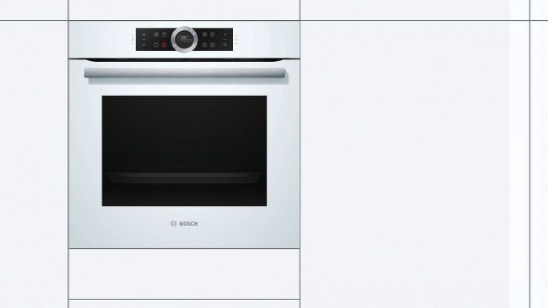 Встраиваемый электрический духовой шкаф Bosch HBG675BW1 купить с доставкой по Москве и Московской области в интернет-магазине ЕвроТехно