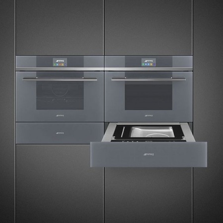 Духовой шкаф электрический компактный SMEG SF4104VCS купить с доставкой по Москве и Московской области в интернет-магазине ЕвроТехно