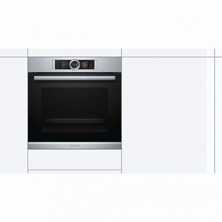 Духовой шкаф BOSCH hrg656xs1 купить с доставкой по Москве и Московской области в интернет-магазине ЕвроТехно