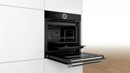 Встраиваемый электрический духовой шкаф BOSCH HBG 635BB1 купить с доставкой по Москве и Московской области в интернет-магазине ЕвроТехно