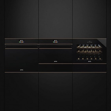 Компактный духовой шкаф Smeg SF4604VCNR1 купить с доставкой по Москве и Московской области в интернет-магазине ЕвроТехно