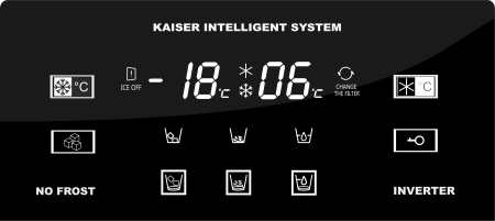 Холодильник Kaiser KS 90500 RS купить с доставкой по Москве и Московской области в интернет-магазине ЕвроТехно