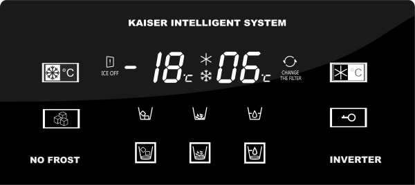 Холодильник Kaiser KS 90500 RS купить с доставкой по Москве и Московской области в интернет-магазине ЕвроТехно