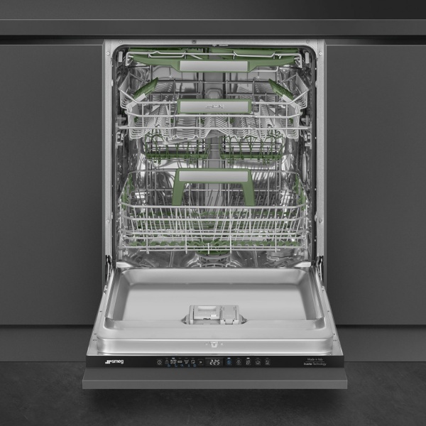 Встраиваемая посудомоечная машина Smeg STL7322BQL купить с доставкой по Москве и Московской области в интернет-магазине ЕвроТехно