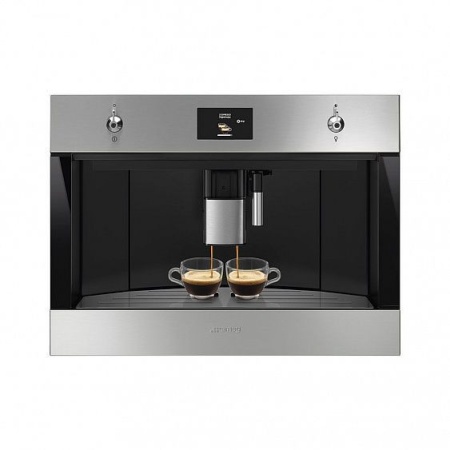 Встраиваемая кофемашина SMEG CMS4303X купить с доставкой по Москве и Московской области в интернет-магазине ЕвроТехно