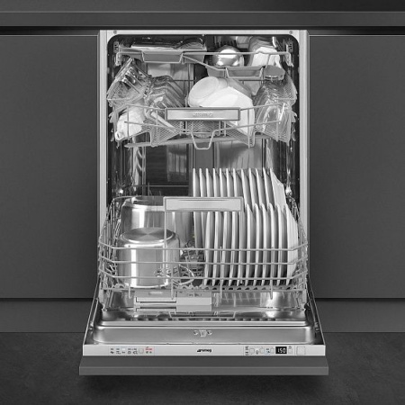 Посудомоечная машина SMEG STL66337L купить с доставкой по Москве и Московской области в интернет-магазине ЕвроТехно