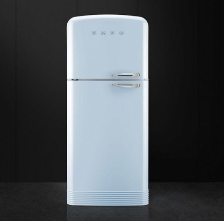 Холодильник Smeg FAB50LPB купить с доставкой по Москве и Московской области в интернет-магазине ЕвроТехно