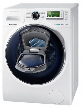Стиральная машина SAMSUNG WW12K8412OW купить с доставкой по Москве и Московской области в интернет-магазине ЕвроТехно