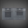 Духовой шкаф электрический компактный SMEG SF4104MCS купить с доставкой по Москве и Московской области в интернет-магазине ЕвроТехно