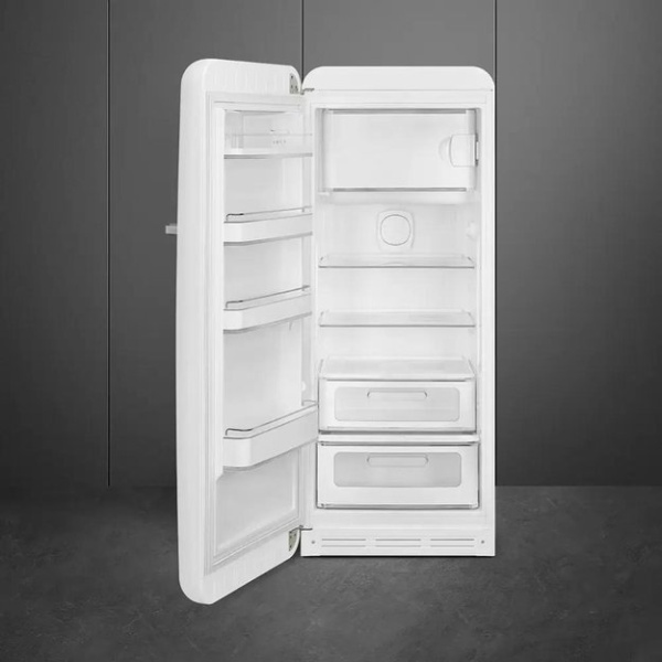 Холодильник SMEG FAB28LWH5 купить с доставкой по Москве и Московской области в интернет-магазине ЕвроТехно