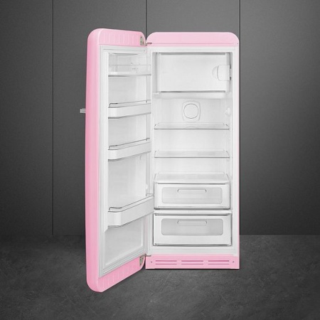 Холодильник SMEG FAB28LPK5 купить с доставкой по Москве и Московской области в интернет-магазине ЕвроТехно