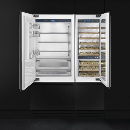 Холодильник SMEG RI96LSI купить с доставкой по Москве и Московской области в интернет-магазине ЕвроТехно