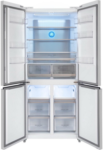 Холодильник HIBERG RFQ-600DX NFGW inverter купить с доставкой по Москве и Московской области в интернет-магазине ЕвроТехно