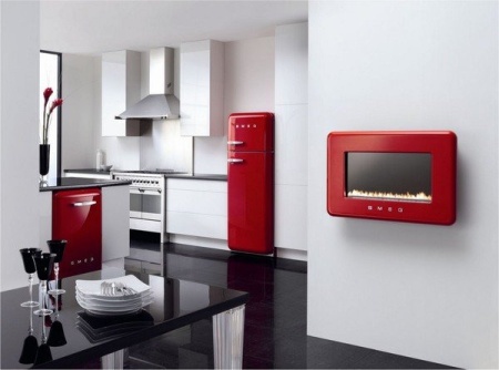 Холодильник Smeg FAB50RRD купить с доставкой по Москве и Московской области в интернет-магазине ЕвроТехно