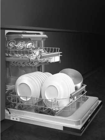 Встраиваемая посудомоечная машина Smeg ST4523DIN купить с доставкой по Москве и Московской области в интернет-магазине ЕвроТехно