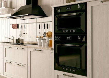 Электрический духовой шкаф SMEG sf4920mcn купить с доставкой по Москве и Московской области в интернет-магазине ЕвроТехно