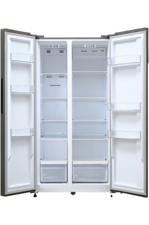Холодильник Hiberg RFS-525DX NFGB inverter купить с доставкой по Москве и Московской области в интернет-магазине ЕвроТехно