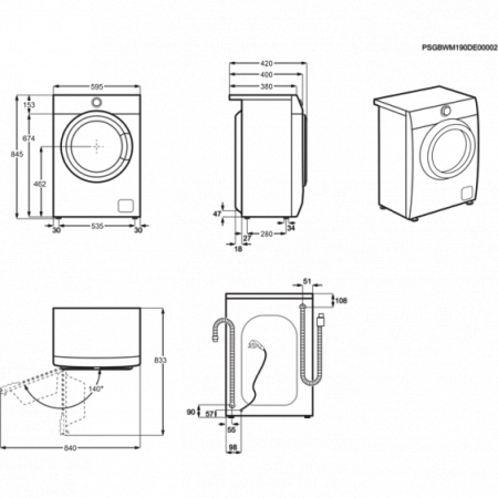 Стиральная машина Electrolux EW6S4R26W купить с доставкой по Москве и Московской области в интернет-магазине ЕвроТехно