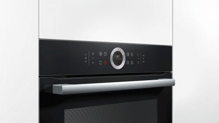 Встраиваемый электрический духовой шкаф BOSCH HBG 635BB1 купить с доставкой по Москве и Московской области в интернет-магазине ЕвроТехно