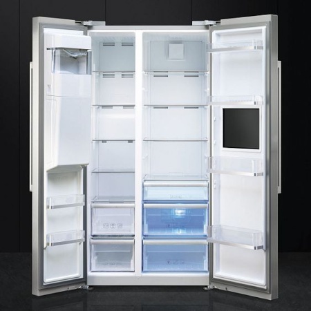 Холодильник SMEG sbs63xedh купить с доставкой по Москве и Московской области в интернет-магазине ЕвроТехно