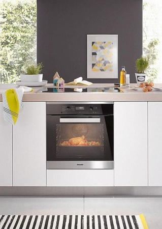 Духовой шкаф Miele H 6267 BP EDST/CLST купить с доставкой по Москве и Московской области в интернет-магазине ЕвроТехно