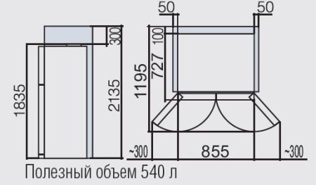Холодильник HITACHI r-w 662 fpu3x ggr купить с доставкой по Москве и Московской области в интернет-магазине ЕвроТехно