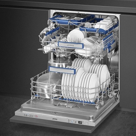 Посудомоечная машина SMEG STL67339L купить с доставкой по Москве и Московской области в интернет-магазине ЕвроТехно