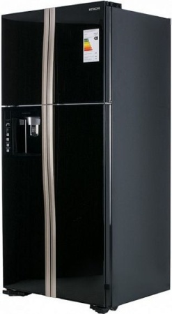 Холодильник  HITACHI r-w662 pu3 gbk черный купить с доставкой по Москве и Московской области в интернет-магазине ЕвроТехно