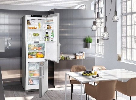 Холодильник LIEBHERR CBNes 4898 купить с доставкой по Москве и Московской области в интернет-магазине ЕвроТехно
