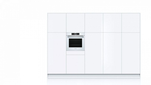 Встраиваемый электрический духовой шкаф Bosch HBG675BW1 купить с доставкой по Москве и Московской области в интернет-магазине ЕвроТехно