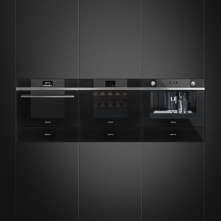Духовой шкаф электрический компактный SMEG SF4104VCN купить с доставкой по Москве и Московской области в интернет-магазине ЕвроТехно