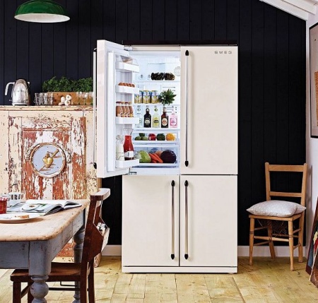 Холодильник SMEG FQ960P купить с доставкой по Москве и Московской области в интернет-магазине ЕвроТехно