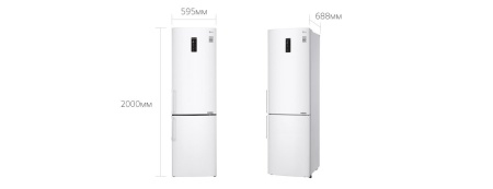 Холодильник LG GA-B499 YVUZ купить с доставкой по Москве и Московской области в интернет-магазине ЕвроТехно