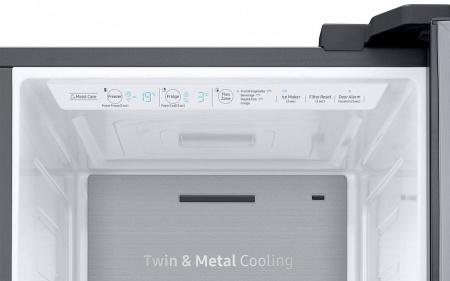 Холодильник Side by Side Samsung RS68N8671SL нержавеющая сталь купить с доставкой по Москве и Московской области в интернет-магазине ЕвроТехно