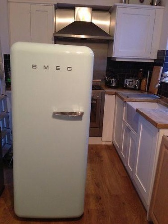 Холодильник SMEG fab28lp1 купить с доставкой по Москве и Московской области в интернет-магазине ЕвроТехно