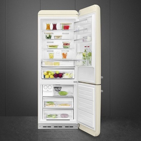 Холодильник SMEG FAB38RCR купить с доставкой по Москве и Московской области в интернет-магазине ЕвроТехно